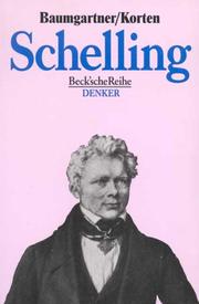 Cover of: Friedrich Wilhlm Joseph Schelling by Hans Michael Baumgartner