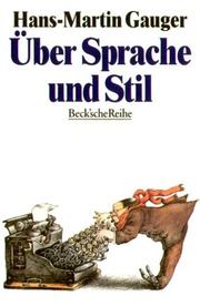 Cover of: Über Sprache und Stil