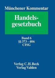 Cover of: Münchener Kommentar zum Handelsgesetzbuch