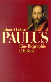 Cover of: Paulus: eine Biographie