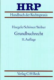 Cover of: Grundbuchrecht