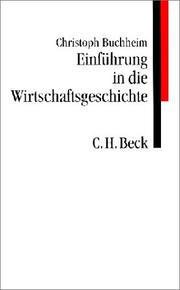 Cover of: Einführung in die Wirtschaftsgeschichte.