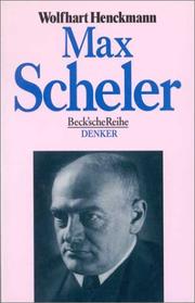 Cover of: Max Scheler