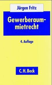 Cover of: Gewerberaummietrecht.