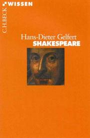 Cover of: Shakespeare.