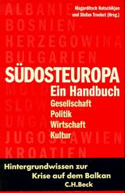 Cover of: Südosteuropa by herausgegeben von Magarditsch Hatschikjan und Stefan Troebst.