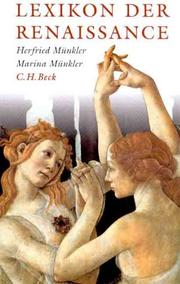 Cover of: Lexikon der Renaissance