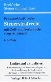 Cover of: Steuerstrafrecht by Brigitte Gast-de Haan