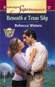 Cover of: Beneath a Texas Sky: Count on a Cop (Harlequin Superromance No. 1034)