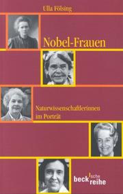 Cover of: Nobel-Frauen: naturwissenschaftlerinnen im Porträt
