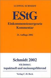 Cover of: Einkommensteuergesetz