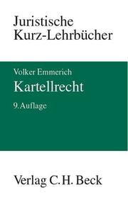 Cover of: Kartellrecht: ein Studienbuch