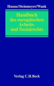 Cover of: Handbuch des europäischen Arbeits- und Sozialrechts