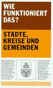 Cover of: Städte, Kreise und Gemeinden