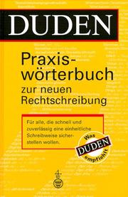 Cover of: Duden by Werner Scholze-Stubenrecht