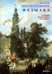 Cover of: Kleine Kulturgeschichte Weimars