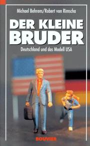 Cover of: Der Kleine Bruder: Deutschland und das Modell USA