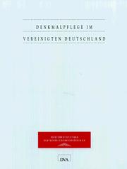 Cover of: Denkmalpflege im vereinigten Deutschland