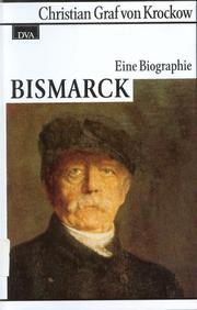 Bismarck by Krockow, Christian Graf von