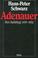 Cover of: Adenauer