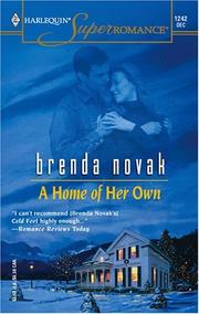 Cover of: A home of her own