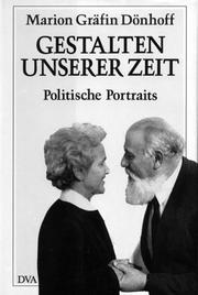 Cover of: Gestalten unserer Zeit: politische Portraits