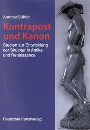 Kontrapost und Kanon by Bühler, Andreas Dr.