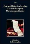 Cover of: Die Erziehung des Menschengeschlechts. Berlin 1780.