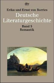 Cover of: Deutsche Literaturgeschichte 5. Romantik