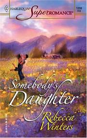 Cover of: Somebody's daughter