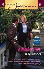 Cover of: A Mother's vow by K. N. Casper