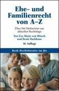 Cover of: Das neue Ehe- und Familienrecht von A-Z