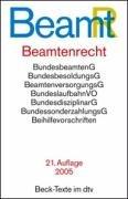 Cover of: Beamtenrecht by Germany
