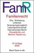 Cover of: Familienrecht: Textausgabe