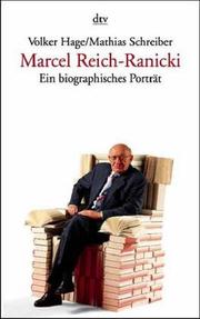 Cover of: Marcel Reich- Ranicki. Ein biographisches Porträt.