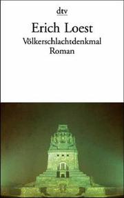 Cover of: Völkerschlachtdenkmal. Roman.