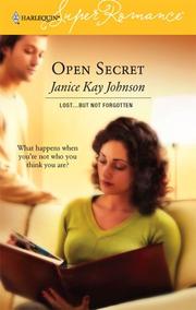 Cover of: Open Secret: Lost... But Not Forgotten - 1