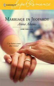 Cover of: Marriage in Jeopardy by Anna Adams