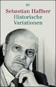 Cover of: Historische Variationen.
