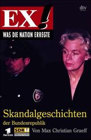 Cover of: Was die Nation erregte by Max Christian Graeff