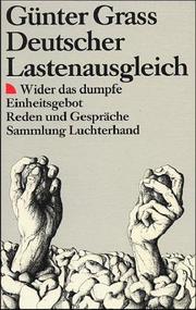 Cover of: Deutscher Lastenausleich / Two States--One Nation?