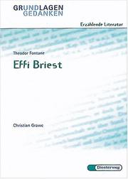 Cover of: Theodore Fontane, Effi Briest by Christian Grawe