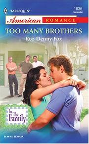 Cover of: Too Many Brothers: In The Family (Harlequin American Romance Series)