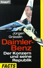 Cover of: Daimler-Benz: der Konzern und seine Republik