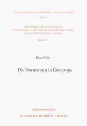 Cover of: Die Normannen in Osteuropa