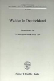 Cover of: Wahlen in Deutschland