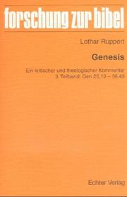 Genesis by Lothar Ruppert