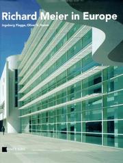 Cover of: Richard Meier in Europe