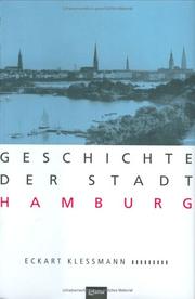 Cover of: Geschichte der Stadt Hamburg. by Eckart Klessmann