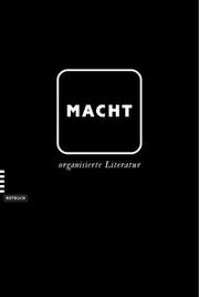 Cover of: Macht by mit Zeichnungen von Absynnd.